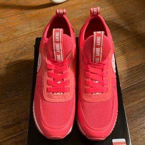 DKNY Sabatini Lace Up s  - pink - size 9